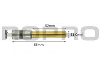 Paper drillbits titanium coating 11mm x 52mm L