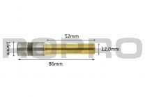 Paper drillbits titanium coating 12mm x 52mm L