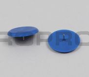 Poster pin kop 30 mm, blauw