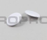 Poster pin kop 30 mm, wit