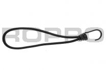 Qfix Bungee loop with hook Basic black 6x250 mm
