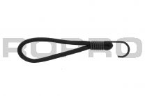 Qfix Bungee loop with hook SH black 8x200 mm