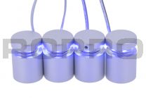 LED Standoffs Quattrofix 25x25 with blue light