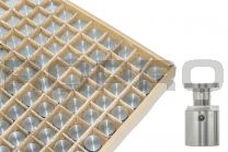 Standoffs Quattrofix SS 304 15x15 with allenscrew box 100pcs