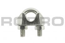 Staaldraadklem 12mm RVS 316