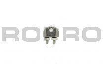 Staaldraadklem 2mm RVS 316