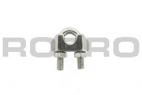 Staaldraadklem 6mm RVS 316