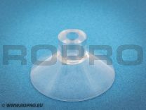 Suction cup Ø 37,5 mm with hole Ø 5 mm, 9 mm deep