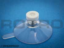 suction cup with lip + white nut 50 mm