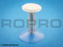 Zuignap met 30 mm veer en tape