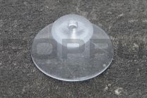 Zuignap met paddestoelkop 30x14 mm