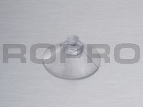 Zuignap Ø 30 mm met knop Ø 14,5 mm, Hals Ø 10 mm