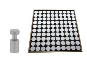 Abstandhalters aluminium 13x18 mit gewinde 100 st.