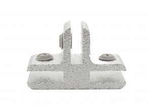 Aluminium plaatverbinder 3-weg