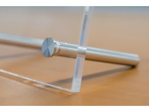 Tablestand aluminium 10x70mm