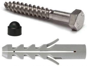 Muursteun bevestigingsset (strong-extra strong)