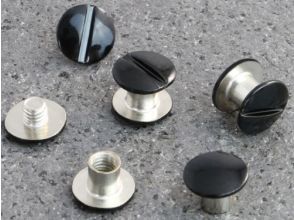 bookscrew black painted head 5 x 10 mm