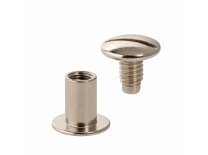 bookscrew nickel 5 x 10 mm