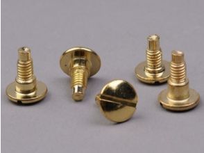 bookscrew special 2 mm Brass