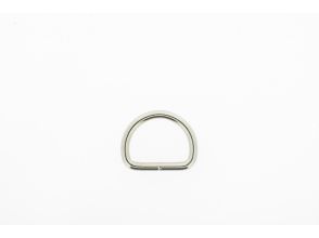 D-Ring 20x3mm vernikkeld