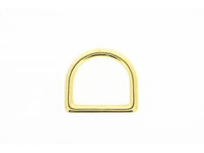 D-Ring 28x5mm messing