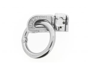 Dubbele eindfitting met ring