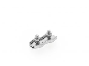 Wire rope clamp Duplex 4mm galvanized