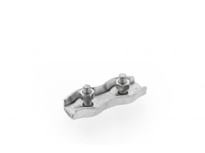 Wire rope clamp Duplex 5mm galvanized