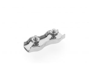 Wire rope clamp Duplex 6mm galvanized