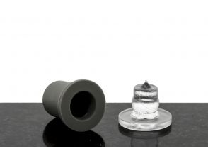 Easyfix entretoises pour lettres grand M+F gris
