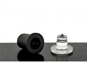Easyfix entretoises pour lettres grand M+F noir