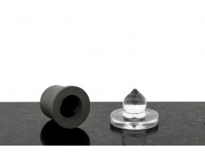 Easyfix entretoises pour lettres petit F+M gris