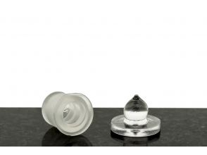 Easyfix entretoises pour lettres petit F+M transparent