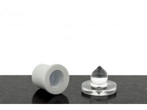 Easyfix entretoises pour lettres petit F+M blanc