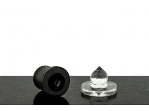 Easyfix entretoises pour lettres petit F+M Noir