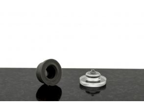 Easyfix Buchstaben Abstandhalter mini B+M grau