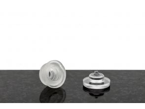 Easyfix Buchstaben Abstandhalter mini B+M transparent