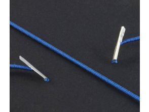 Elastisch koord met metalen T einden 2.2x230 donkerblauw