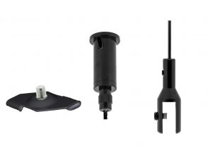 Cable hanging system Finestra Plus suspended ceiling black