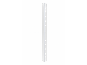Klemruggen PVC 297 mm, max vulling 3-4 mm, met gaatjesstrip,