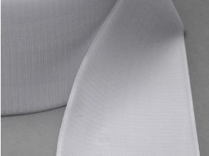 klittenband,HAAK om te naaien, 110 mm x 25 mtr wit