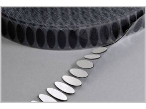 Hook and loop ovaldots set