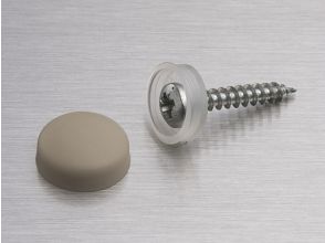 Snap Cap capuchon en plastique 16mm Antique Walnut