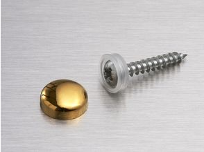 Snap Cap capuchon en plastique 13mm or