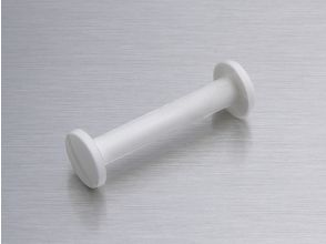 bookscrew nylon white 5 x 35 mm