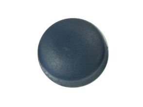 Mini Caps tête de couverture 10mm bleu acier