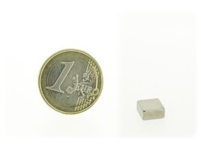 Magnetic block 8x8mm, thickness 4mm, grade N45