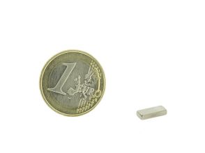 Magnetic block 10x4mm, thickness 2mm, grade N50