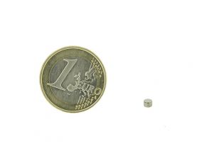 Magnetic disc 3mm diameter, thickness 2mm, N48