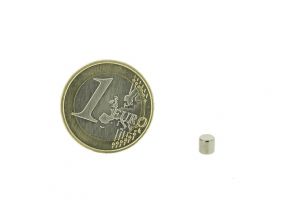 Magnetic disc 4mm diameter, thickness 4mm, N45
